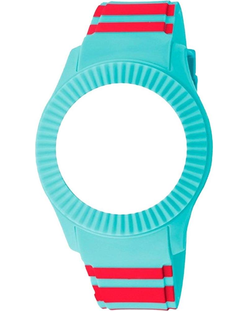 BRACELET DE MONTRE WATXANDCO COWA3089 TURQUOISE ET ROUGE TURQUESA ROJO