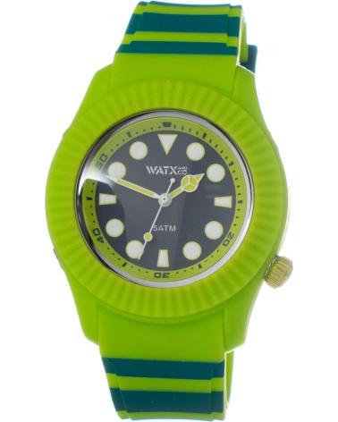 MONTRE-BRACELET WATXANDCO COWA3092-RWA5043 VERTE VERDE