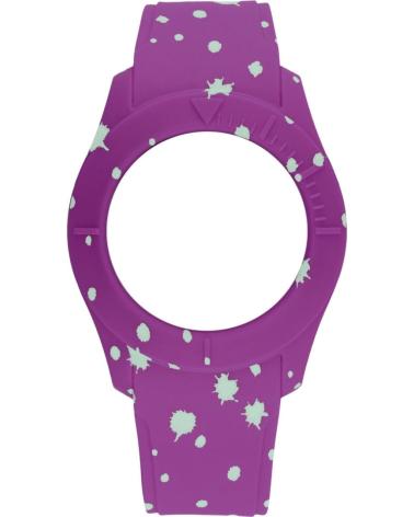CORREA DE RELOJ WATXANDCO COWA3520 LILA CON DISEÑO DE PUNTOS LILA