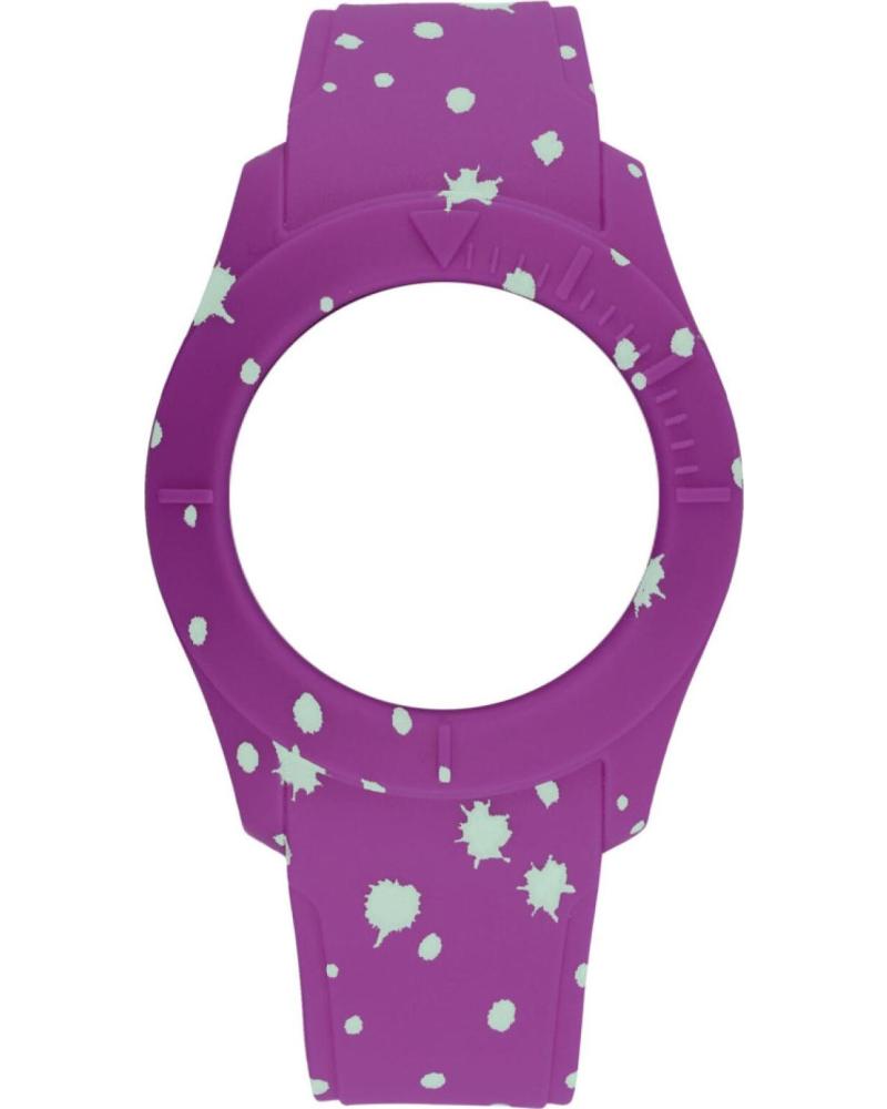 CORREA DE RELOJ WATXANDCO COWA3520 LILA CON DISEÑO DE PUNTOS LILA