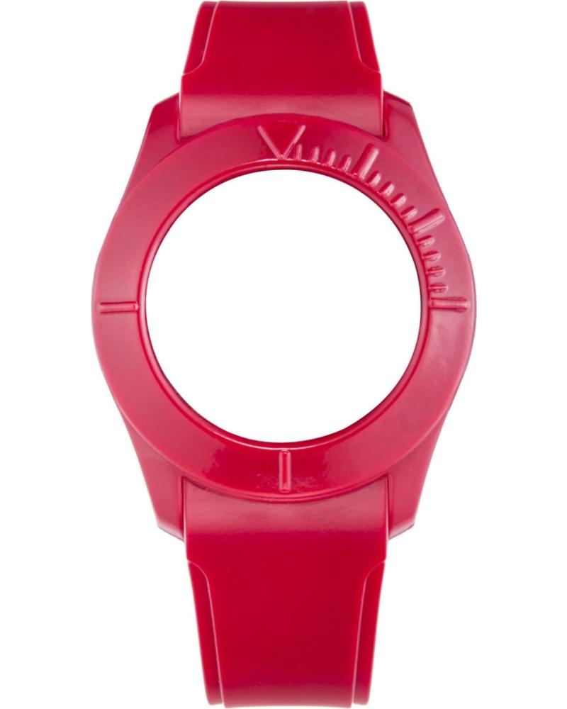 CORREA DE RELOJ WATXANDCO COWA3523 ROJO CON DISEÑO MODERNO ROJO