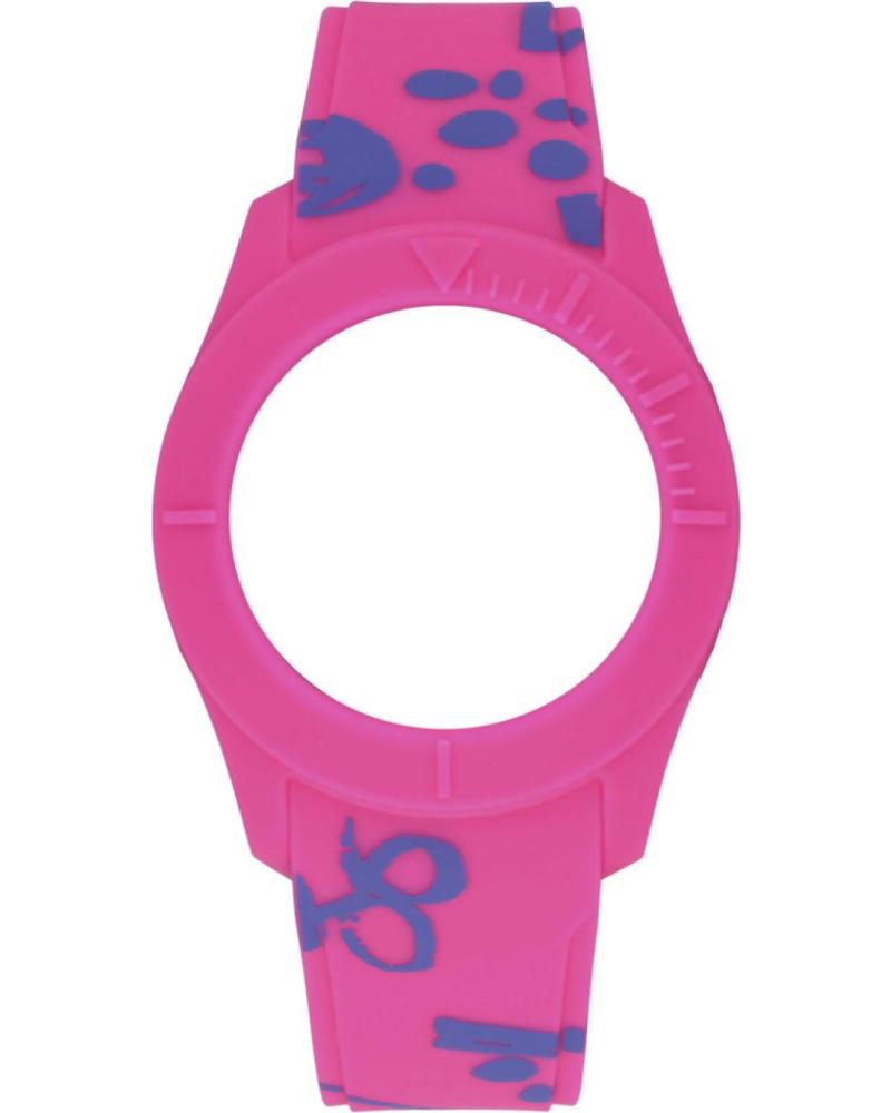 BRACELET DE MONTRE WATXANDCO COWA3527 ROSE EN SILICONE ROSA