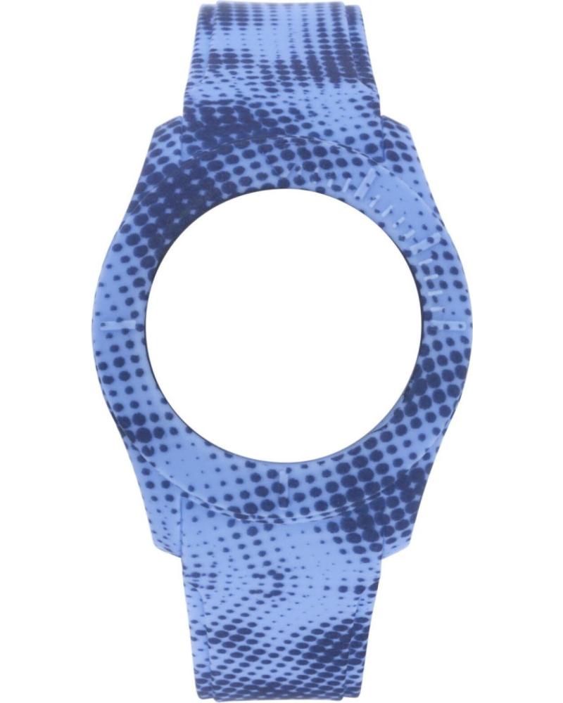 CORREA DE RELOJ WATXANDCO COWA3558 AZUL CON ESTAMPADO AZUL