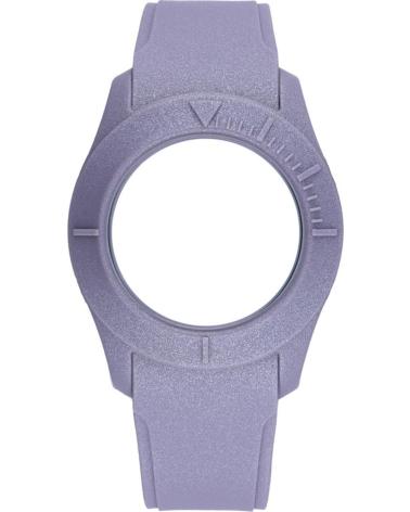 WATXANDCO BOÎTIER ET BRACELET EN SILICONE COWA3583 LILAS POUR MONTRE LILA