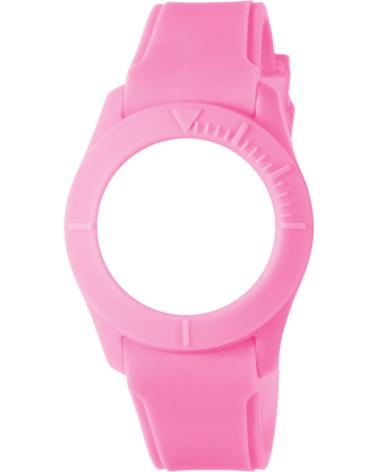 WATXANDCO SILICONE CASE AND STRAP COWA3586 PINK FOR SPORT WATCH ROSA