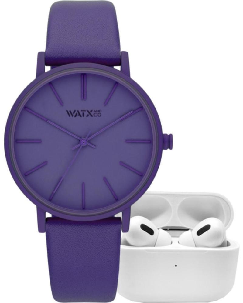 OROLOGIO WATXANDCO RELOJ1338 LILLA CON AURICOLARI WIRELESS LILA