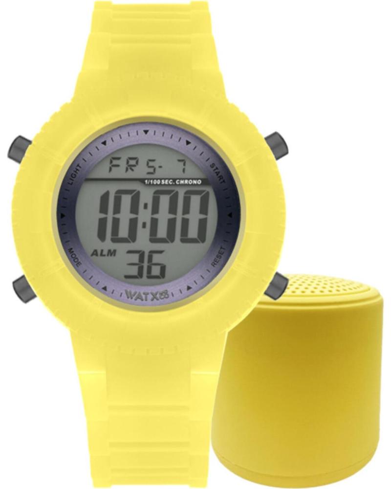 WATXANDCO RELOJ DIGITAL DEPORTIVO 4M AMARILLO AMARILLO