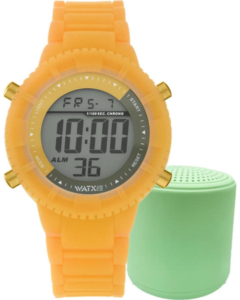 DIGITALE UHR WATXANDCO RELOJ5M ORANGE NARANJA