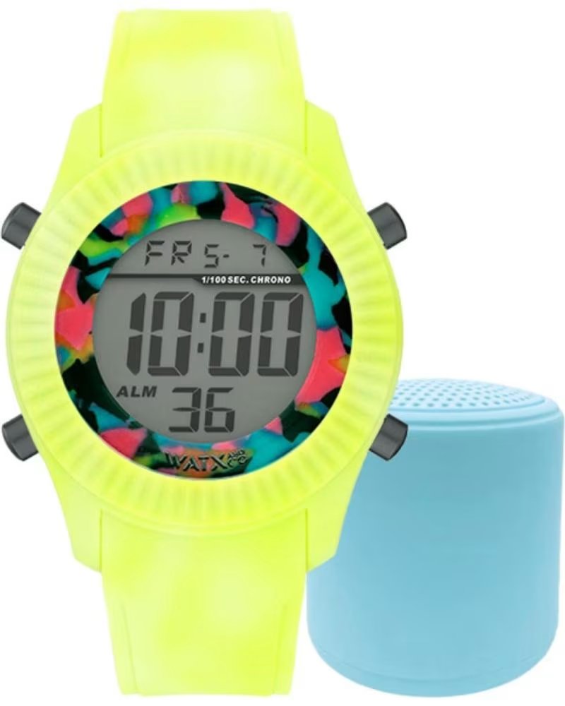 MONTRE WATXANDCO RELOJ7M DIGITALE JAUNE AMARILLO