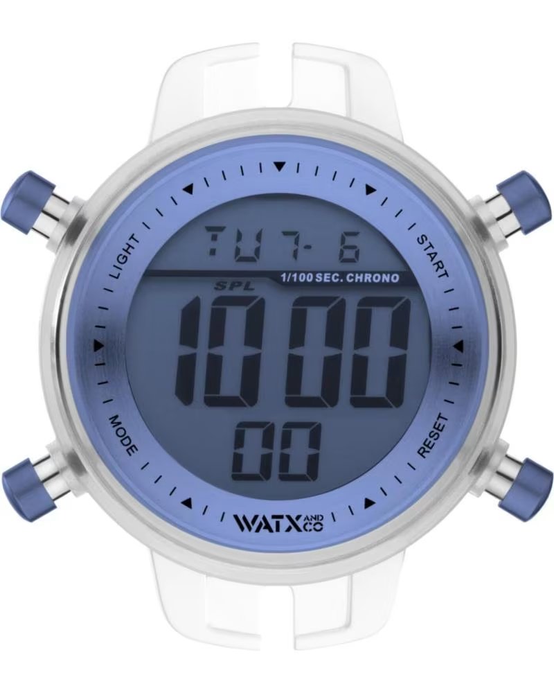 MONTRE DIGITALE WATXANDCO RWA1091 AVEC ÉCRAN BLEU