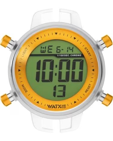 MONTRE DIGITALE WATXANDCO RWA1093 AVEC CADRAN ORANGE ET ÉCRAN VERT