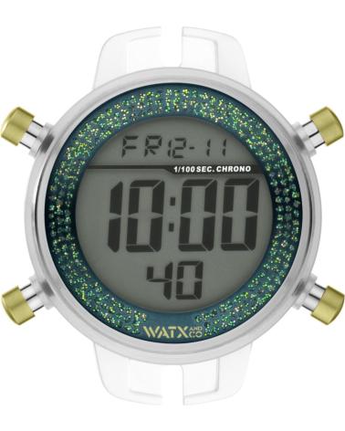 MONTRE DIGITALE WATXANDCO RWA1097 AVEC LUNETTE VERTE PAILLETÉE