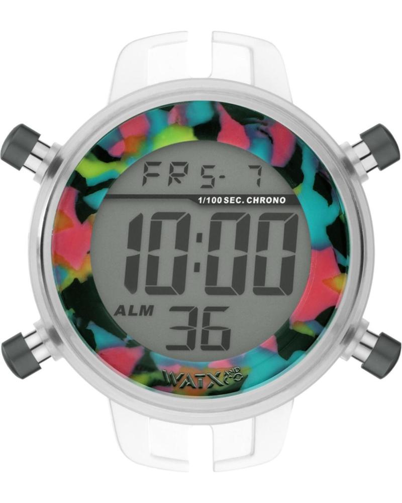 RELÓGIO DIGITAL WATXANDCO RWA1115 COM DESIGN MULTICOLORIDO
