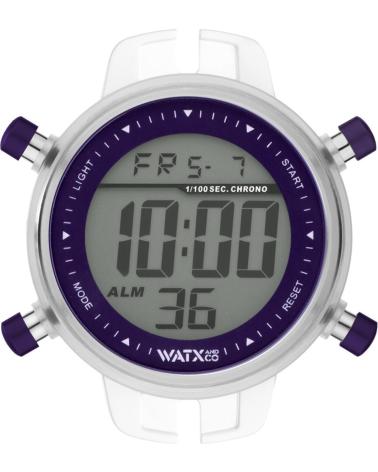 MONTRE DIGITALE WATXANDCO RWA1124 AVEC LUNETTE VIOLETTE