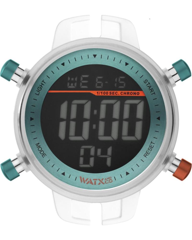 RELOJ DIGITAL WATXANDCO RWA1159 CON DETALLES TURQUESA