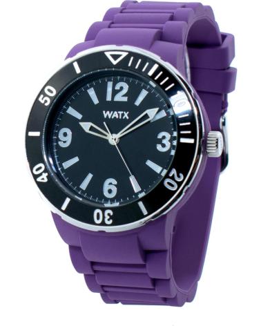 RELOJ DE PULSERA WATXANDCO RWA1300-C1520 MORADO CON CORREA DE SILICONA MORADO