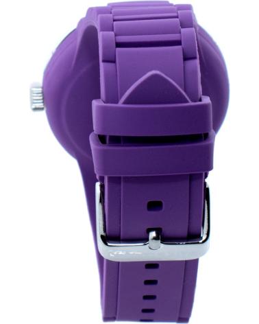 RELÓGIO DE PULSO WATXANDCO RWA1300-C1520 ROXO COM BRACELETE DE SILICONE MORADO