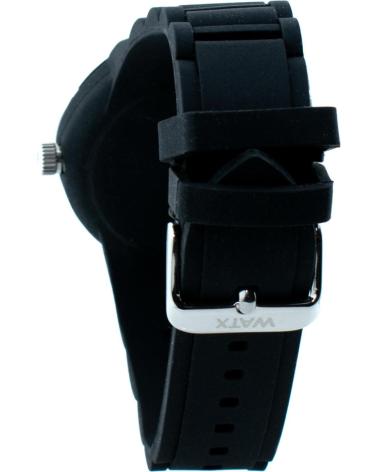 RELÓGIO WATXANDCO RWA1623-C1300 PRETO COM BISEL ROSA NEGRO