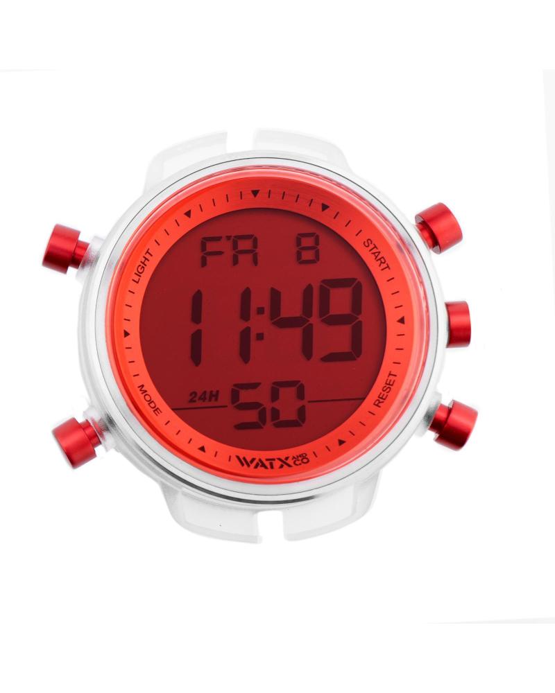 OROLOGIO DIGITALE WATXANDCO RWA1741 CON DISPLAY ROSSO