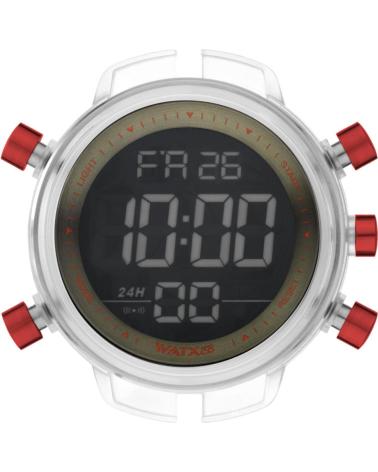 OROLOGIO DIGITALE DA UOMO WATXANDCO RWA1759 CON DETTAGLI ROSSI