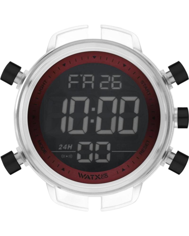 OROLOGIO DIGITALE WATXANDCO RWA1769 - SCHERMO ROSSO