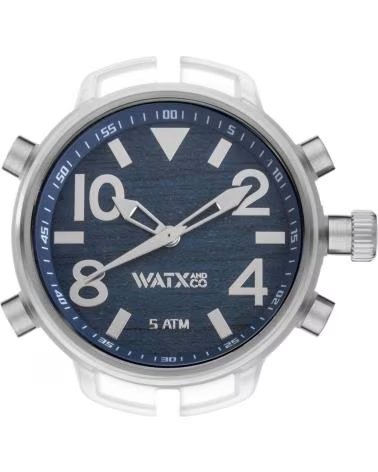 WATXANDCO RWA3736 UHR MIT BLAUEM ZIFFERBLATT