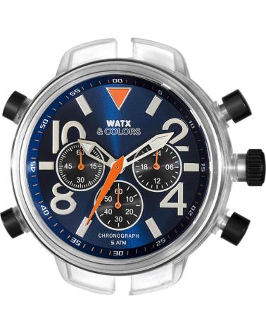 RELÓGIO WATXANDCO RWA4747 MOSTRADOR AZUL CRONÓGRAFO