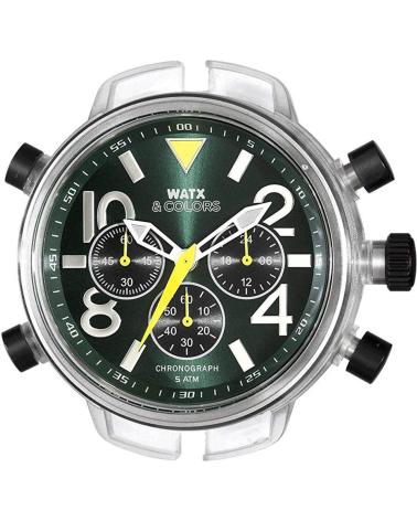 RELÓGIO WATXANDCO RWA4748 MOSTRADOR VERDE CRONÓGRAFO