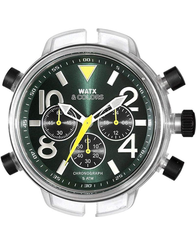 RELÓGIO WATXANDCO RWA4748 MOSTRADOR VERDE CRONÓGRAFO