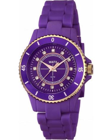 RELÓGIO DE PULSO WATXANDCO RWA9016 ROXO MORADO