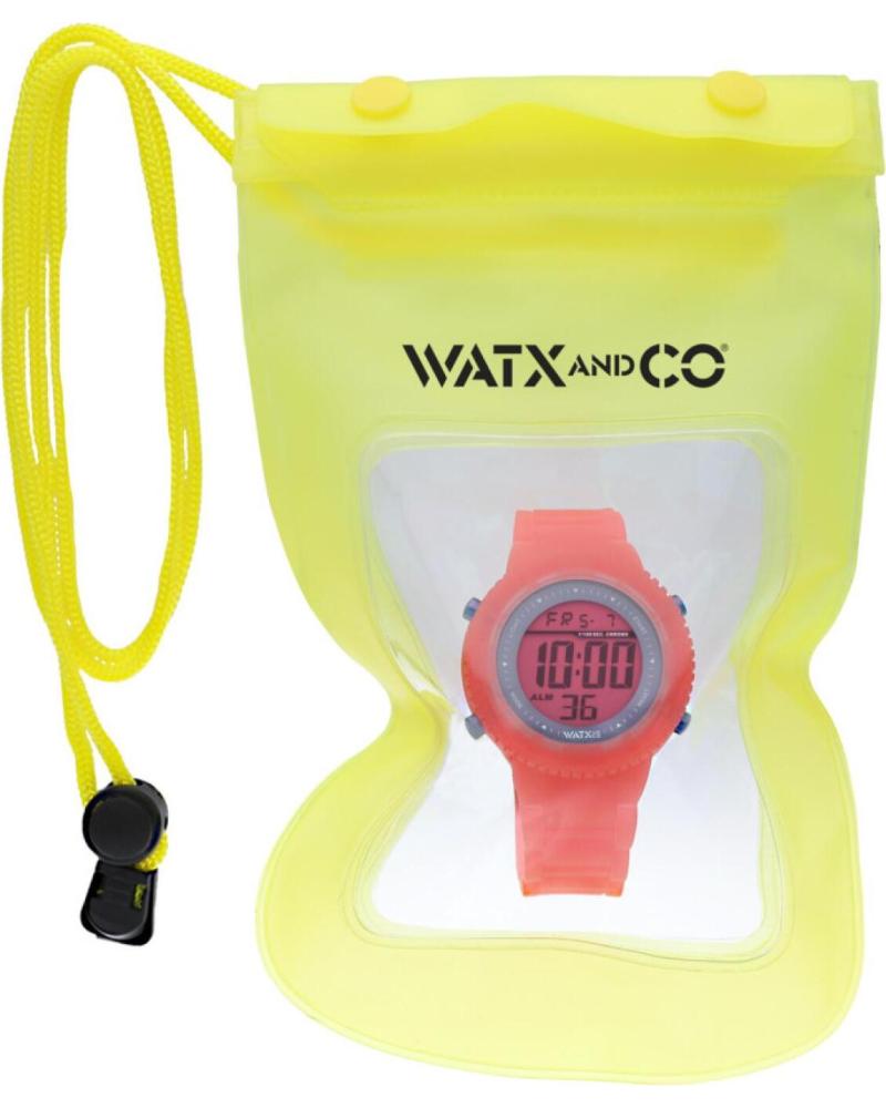 WATXANDCO WASUMMER202 WATERPROOF POUCH FOR SPORTS DEVICES ORANGE NARANJA