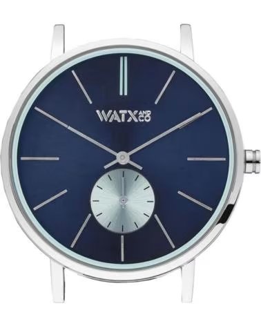 WATXANDCO ARMBANDUHR WXCA1012 FÜR HERREN MIT BLAUEM ZIFFERBLATT UND SILBER AKZENTEN