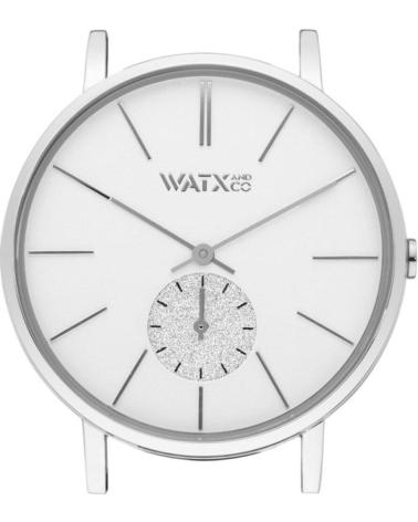 RELOJ WATXANDCO WXCA1015 ESFERA BLANCA DISEÑO MINIMALISTA