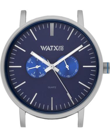 MONTRE WATXANDCO WXCA2702 CADRAN BLEU ET ARGENT POUR HOMME