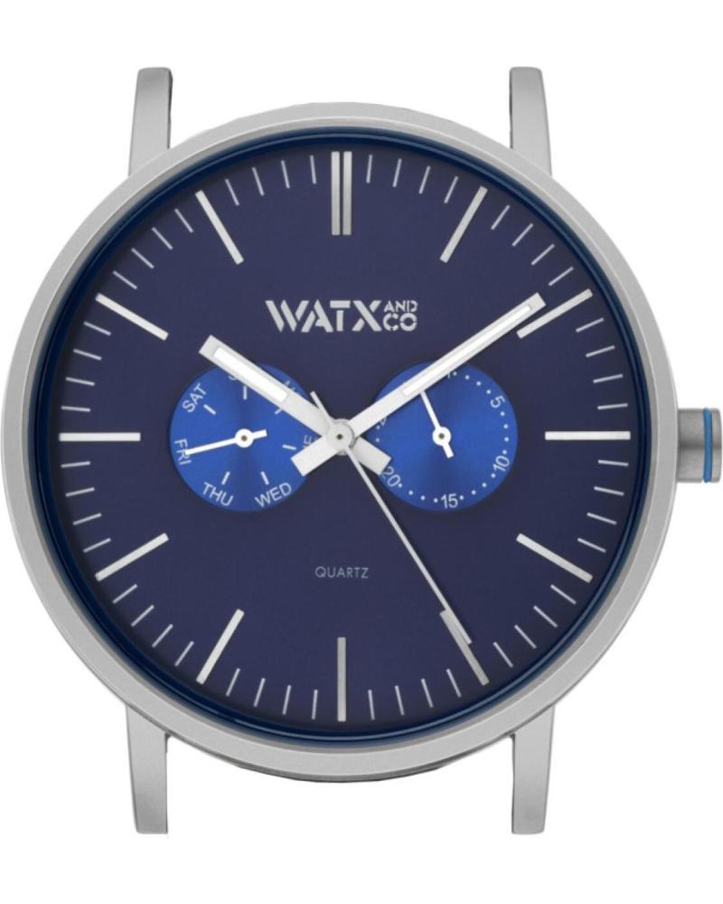 RELÓGIO WATXANDCO WXCA2702 MOSTRADOR AZUL E PRATA PARA HOMEM