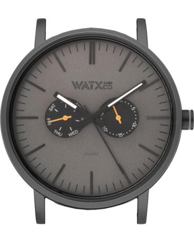MONTRE WATXANDCO WXCA2705 AVEC CADRAN GRIS FONCÉ ET DÉTAILS OR ROSE
