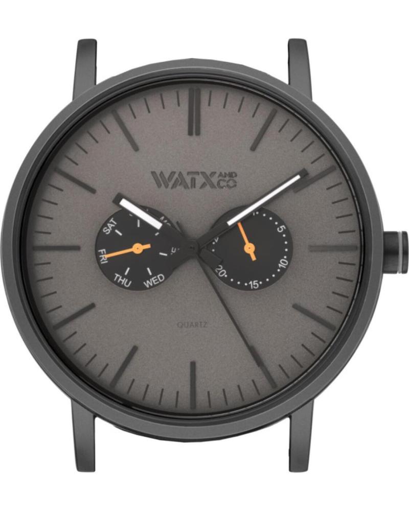 RELOJ WATXANDCO WXCA2705 CON ESFERA GRIS OSCURO Y DETALLES EN ORO ROSA