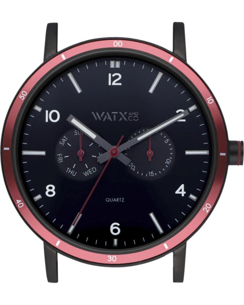 RELÓGIO DE PULSO WATXANDCO WXCA2719 COM MOSTRADOR PRETO E BISEL BRONZE