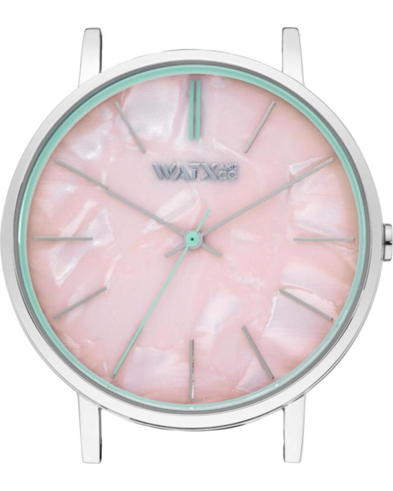 WATXANDCO WXCA3018 WATCH WITH PINK MOTHER-OF-PEARL DIAL