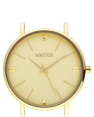 WATXANDCO WXCA3021 UHR MIT GOLDENEM ZIFFERBLATT UND GOLDFARBENEN DETAILS