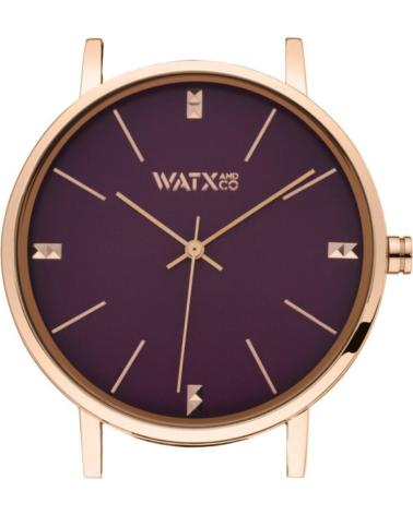 WATXANDCO WXCA3023 WATCH PURPLE DIAL ROSE GOLD