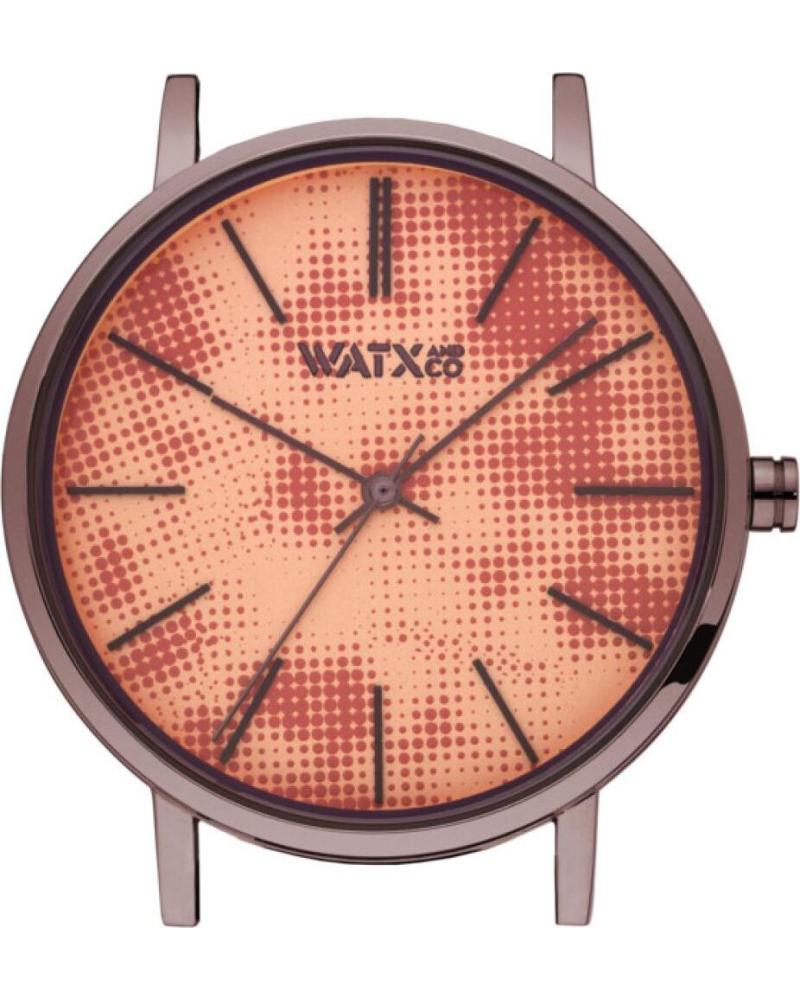 WATXANDCO WXCA3025 WATCH ABSTRACT ORANGE DIAL ROSE GOLD