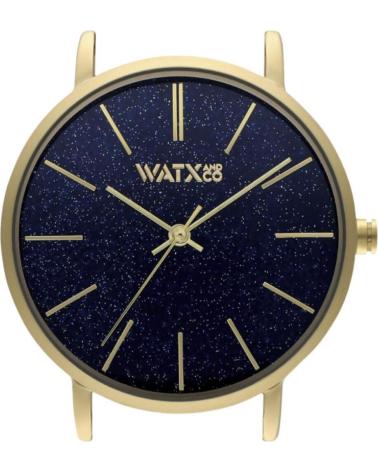 WATXANDCO WXCA3042 UHR MARINEBLAU-GOLD ZIFFERBLATT