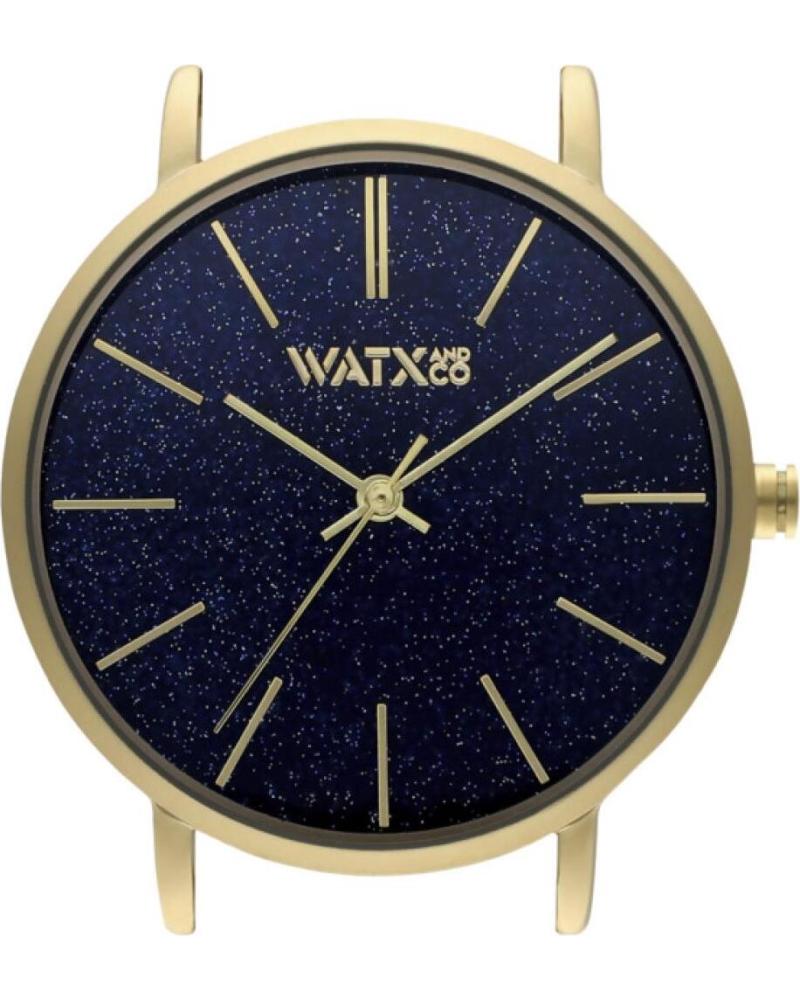 WATXANDCO WXCA3042 UHR MARINEBLAU-GOLD ZIFFERBLATT
