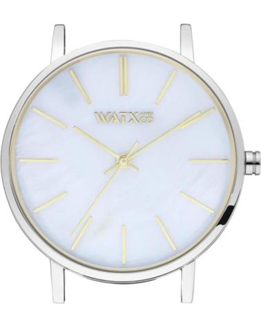WATXANDCO WXCA3043 UHR WEISS-SILBER ZIFFERBLATT
