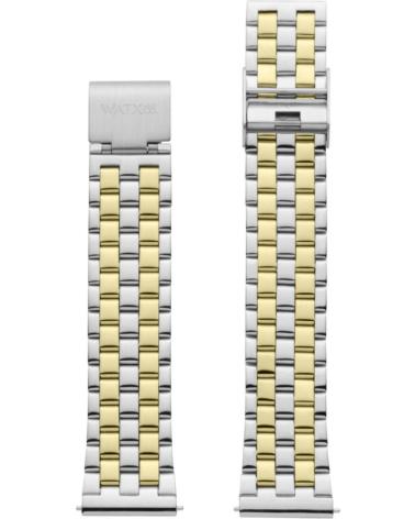 CORREIA WATXANDCO WXCO3017 BICOLOR OURO E PRATA MULTICOLOR