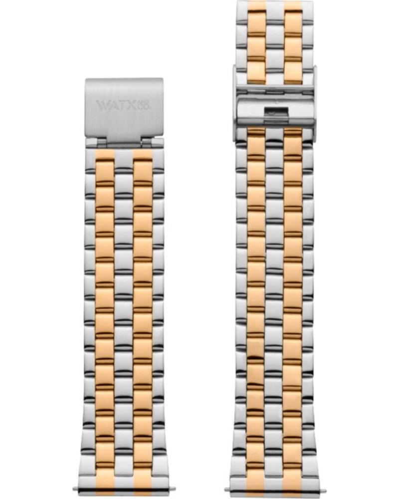 CINTURINO OROLOGIO WATXANDCO WXCO3019 BICOLORE ARGENTO E ORO ROSA PLATEADO