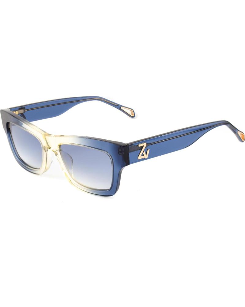 ZADIGVOLTAIRE SZV366-5306PE BLUE RECTANGULAR SUNGLASSES