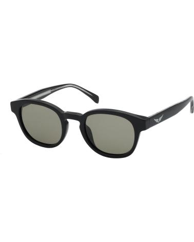 ZADIGVOLTAIRE SZV37049700Y BLACK SUNGLASSES WITH GREEN LENSES