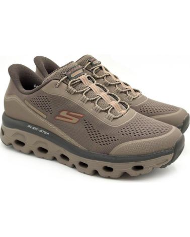 SKECHERS GLIDE-STEP 237812 FREIZEIT-SNEAKER TAUPE GRAU GRIS